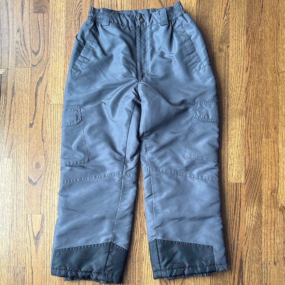 Vertical 9 Outerwear Gray Youth Snow Pants - size 14/16
